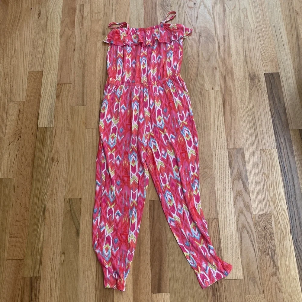 Gymboree print jumpsuit (size 8)